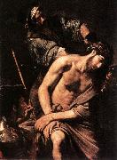 VALENTIN DE BOULOGNE Crowning with Thorns a USA oil painting artist